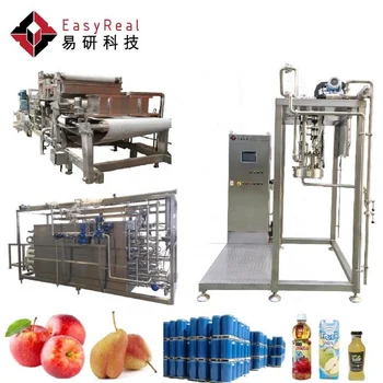 Concentration apple / pear and pineapple juice making machine production line