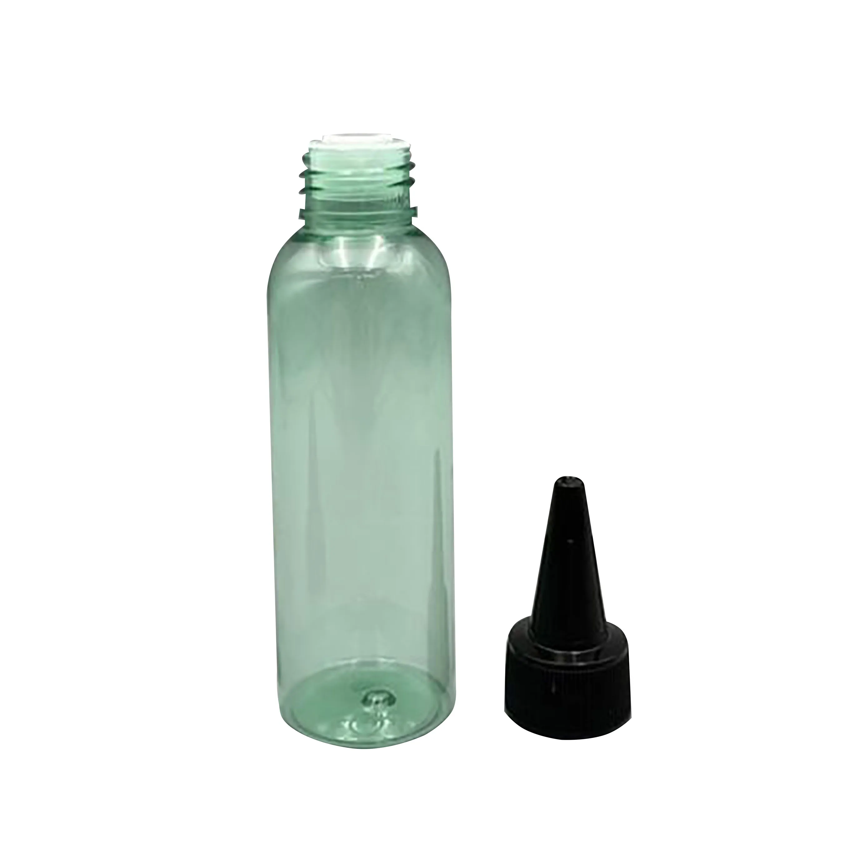 product wholesale cosmetics pet plastic drop glue bottle round shoulder electric water bottle with sharp mouth screw cap-28