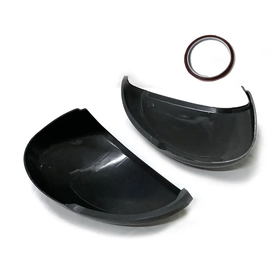 product glossy black mirror cover replacement mugen type for honda civic 11 gen mugen type r 2022 no turn signal exterior part-8