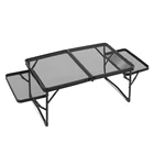 Explosive Portable Foldable High-end Metal Outdoor Patiofurinture Camping Rack Storage Rack