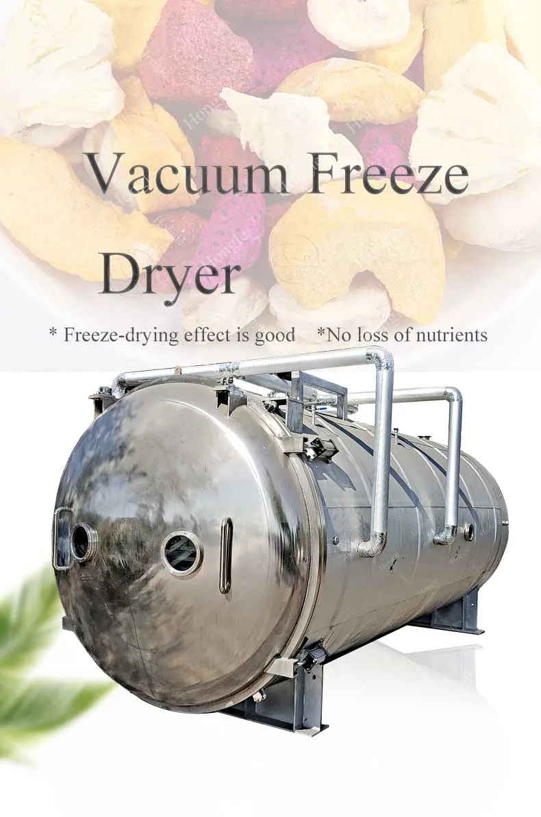 Candy Lyophilizer Commercial Food Dried Sublimator Fruit and Vegetable Dryer Freeze Drying Machine supplier