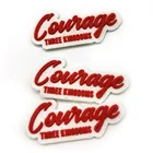 Logo Outstanding Service Bright Color Custom Logo Sustainable 3D Rubber Printed Silicone Tag Label