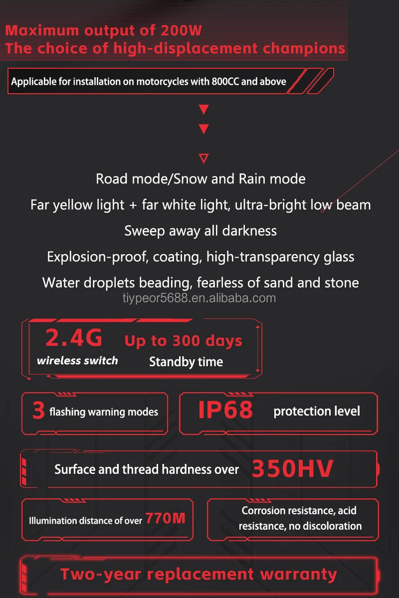 lo beam fog light wireless switch light-2