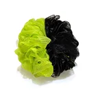 Bath Colors Bath Scrubber Deep Cleaning Plastic Bath Puff Body Scrubber Eco-friendly 2 Colors For Adult And Baby