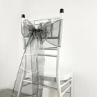 Wedding Chair Covers Banquet Wedding Chair Covers Sahes Organza Chair Sash At Cheap Price