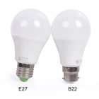Bulb 5W 7W 9W 12W 15W 18W A55 A60 A70 A80 Led Light Bulb E27 B22 Factory Supply Raw Material With SKD Part