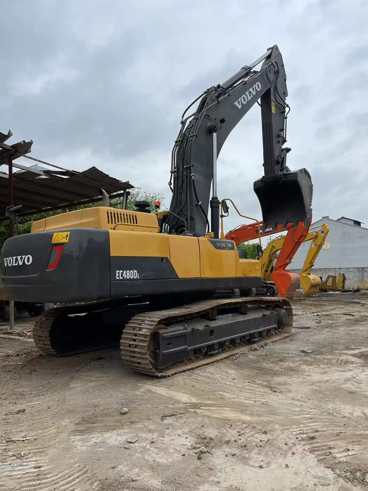 Used Volvo Ec480dl Excavator Second Hand Volvo Ec480 Ec460 Heavy Duty