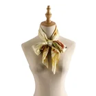 Chiffon Scarf Printed 2022 Wholesale Square Chiffon Scarves Custom Made Scarf Manufacturers Scarf Custom For Women