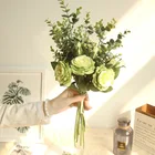 Flower For Wedding Factory Directly Korean Style Simulation Flower Rose Bouquet For Wedding
