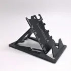 Phone Card Tool Card 10 Functions Adjustable Metal Plastic Phone Bracket Multi Wallet Tool Card