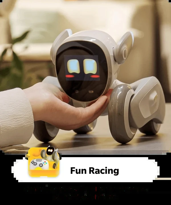AI Loona Toy Robot a Cute Intelligent Companion of Pet Robot  Smart Robot for Kids   Desktop Toy