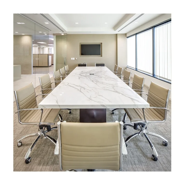 marble top conference table