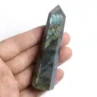 Natural Wholesale Natural Raw Stone Stretch Feldspar 6 Prism Single Pointed Energy Column Decoration
