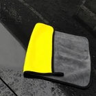 Drying Automotive Detailing Dual Layer 500gsm Microfiber Ultra-Thick Plush Microfibre Car Drying Towel