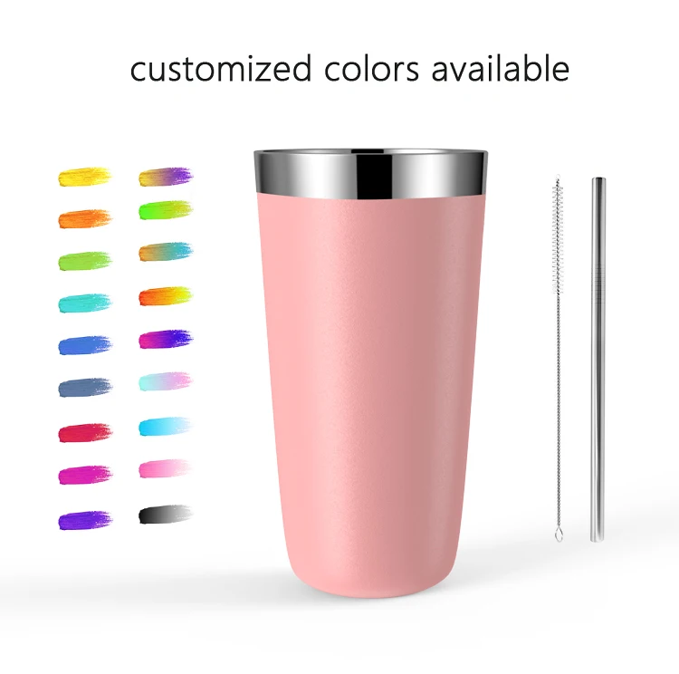 2022 Eco Friendly Recycled Stainless Steel 16oz Double Wall Vacuum