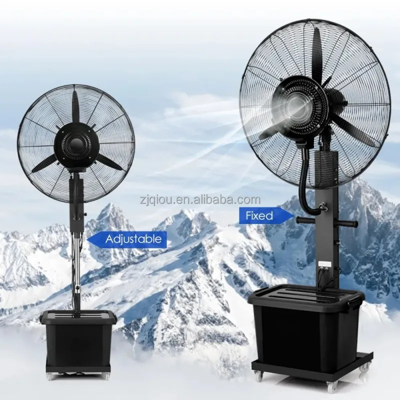 Cooling Water Mist Fan, 110V, Steel - detail 10