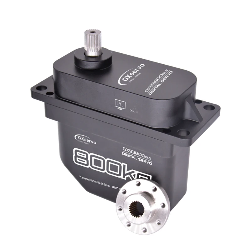 Gxservo 800kg Large Torque Brushless 24v Giant Servo 93800bls High