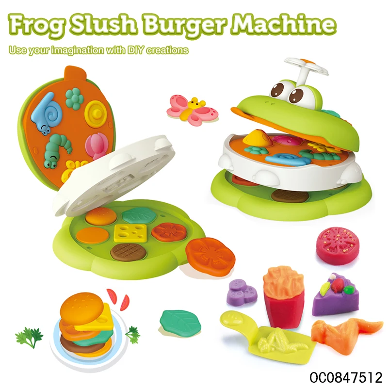 Kid creative plasticine modeling food clay play toys noddles mold dough making machine