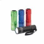 Led Torch Led 2020 Mini Portable UV Flashlight Violet Light 9 LED UV Torch Light Lamp Flashlight