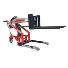 New Design Small Electric Forklift Hydraulic Lift Truck Portable Hand Push Stacker Loading And Unloading Truck