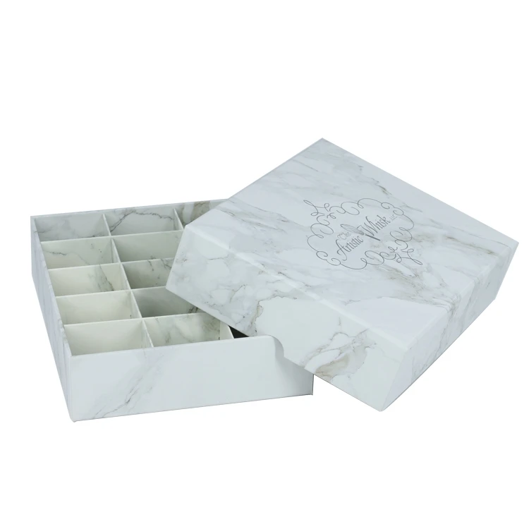 2021 custom chocolate packaging box gift box with lid and base