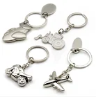 Metal Keychain Custom Personalized Sublimation Engraved Design Tourism Travel Metal Souvenir Keychains