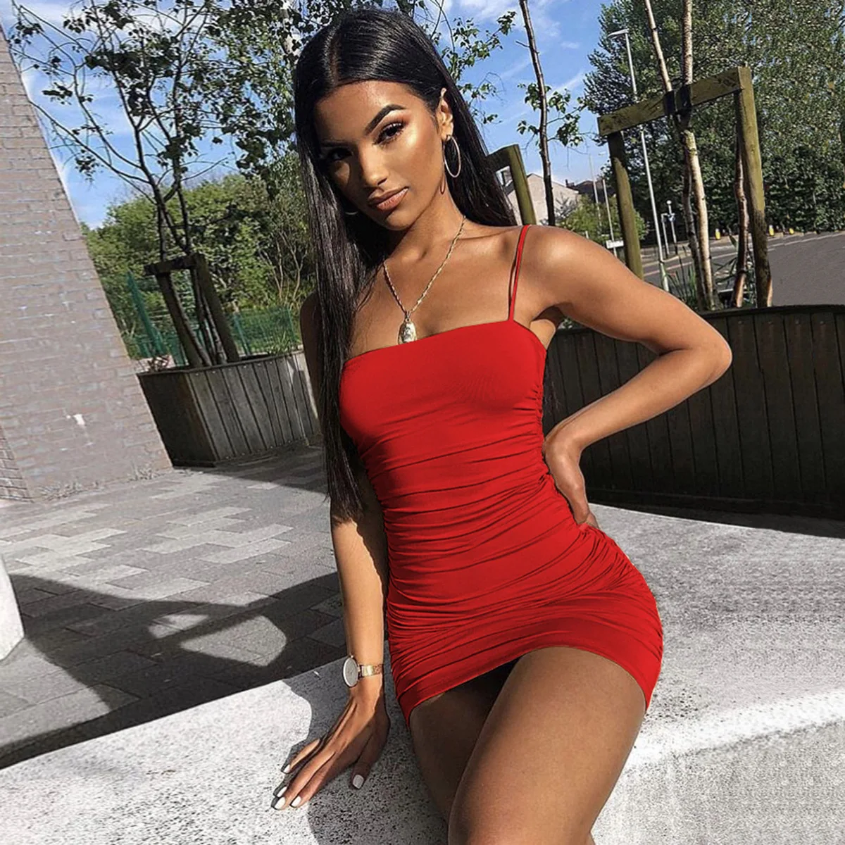 Slim Sexy Dress Mini Party Dress 