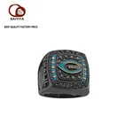Black Rings Rings Championship Ring Fantasy Black Plating Jewelry Championship Rings With Cz Stones For Youth Sports