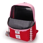 School New Plaid Multifunctional Simple School Bag Four-piece One-shoulder Handbag Student Pen Bag Wholesale For Girls