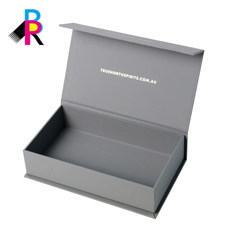 customized logo folded cardboard magnetic gift boxes wholesale