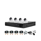 System Dvr And Camera 2MP AHD 4ch Cctv Dvr Kit 4 Camera Set Cctv System