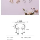 Earrings Cross Bow Round Wrong Stone Earrings Fashion Net Celebrity With Small Shape Earrings Wholesale