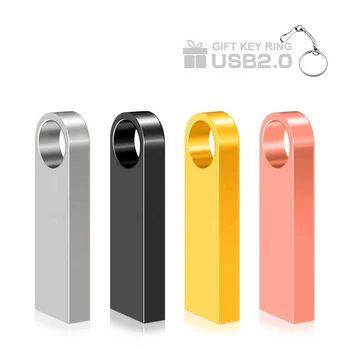 Most Popular MINI Metal 8Gb Usb 2.0 3.0 Flash Drive 2GB Flash Memory 4GB 8GB USB Drive With Customized logo