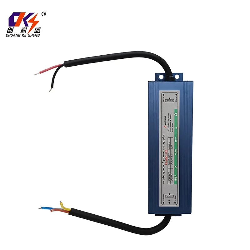 product cks 12v5a 60w ip67 power supply 60w led waterproof transformer for outdoor light box underwater light-5