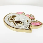 Mirror Children Marie Cat Shape Mirror Shining Makeup Pocket Mirror For Children