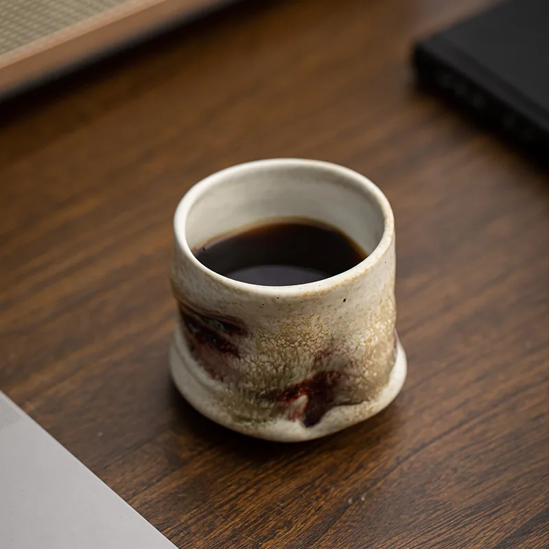 Ceramic Coffee Cup Kiln Change Pottery Mug Porcelain Tea Cup Drinking Water Ceramic Mug Ceramic Cup