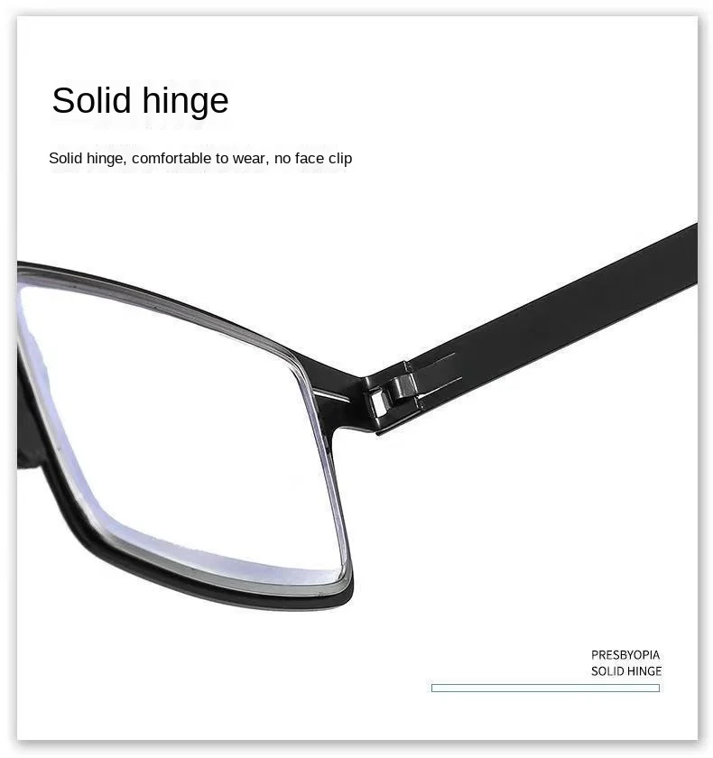 New Style Antiblue Light Reading Glasses Without Screw Folding High