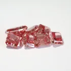 Diamond Lab Grown HPHT Vs Radiant Cut 3 Carat Fancy Deep Pink Diamond IGI