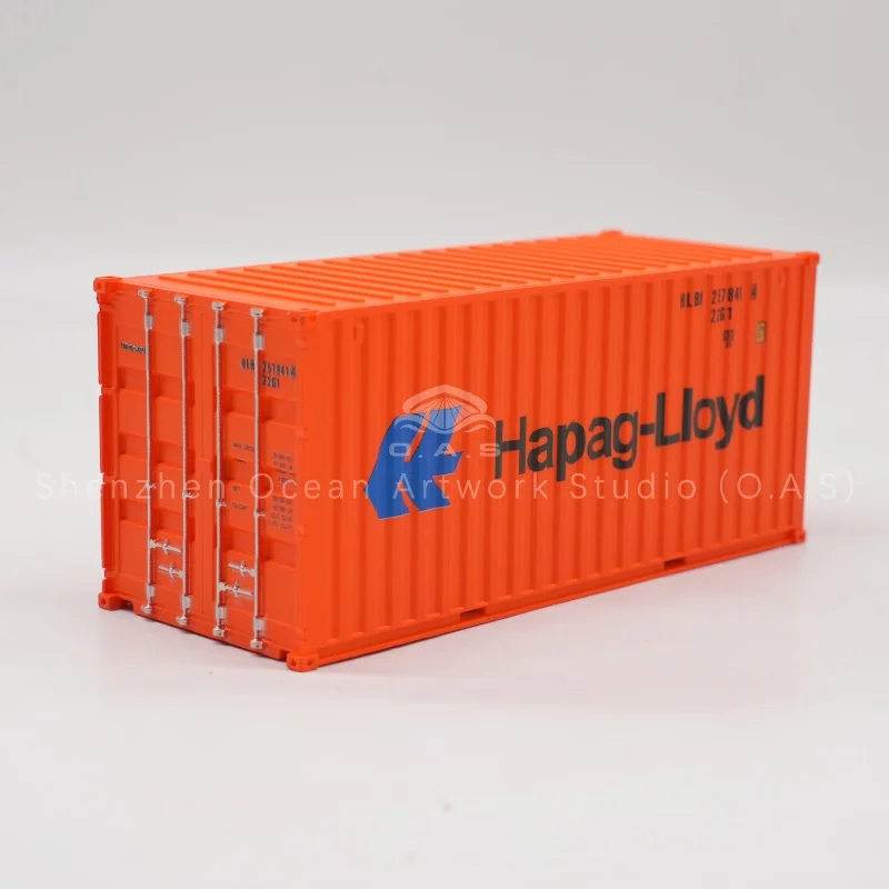 This miniature container ship model of Hapag-Lloyd is made of solid ABS material. It can be fully custom made. It serves as a delicate gift for shipping companies, ideal for office display, exhibition decoration and maritime souvenir collection.Amber@vesselmodel.com Tel:+86 18038048785