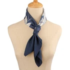 Ladies Silk Fashionable Top Selling 2021 Square Luxury Ladies Silk Scarves