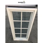 America Casement Window With Foldable Crank Handle Hard Ware System Durable And Strong Quality
