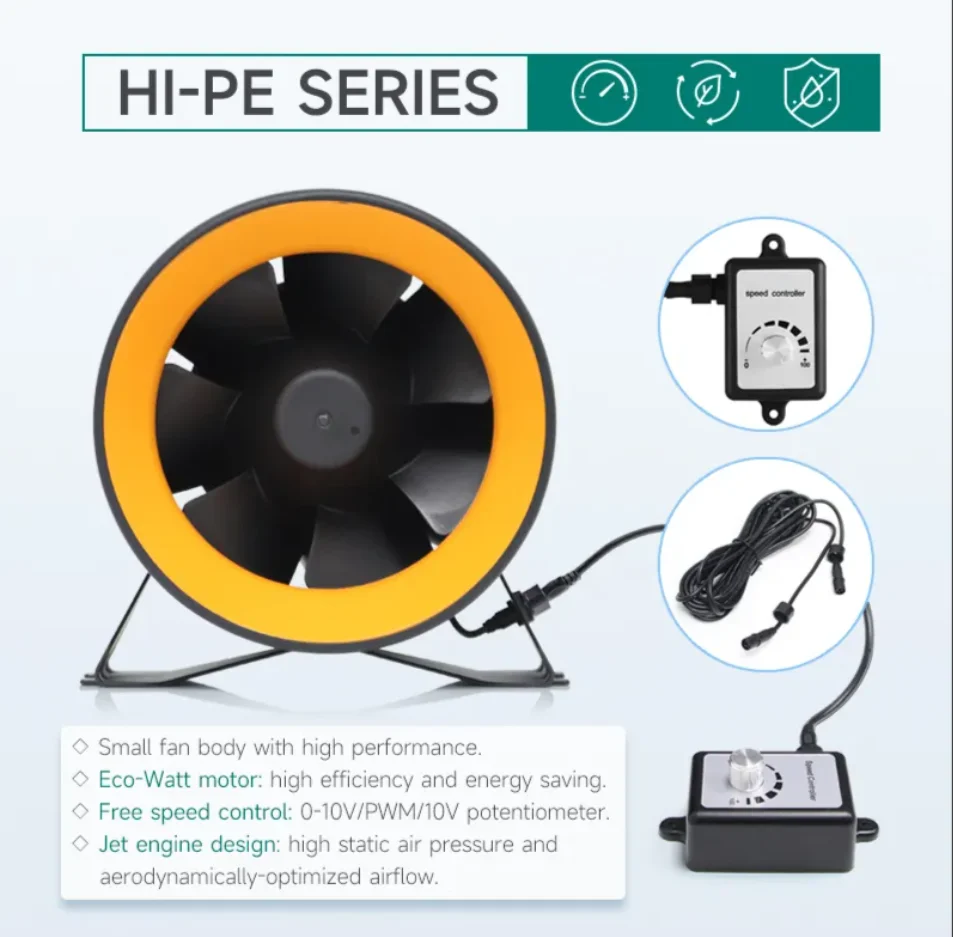 Inline Duct Fan, 6-Inch, HVAC - detail 8