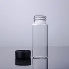 Vial Screw 3ml5ml10ml15ml20ml30ml40ml50ml60ml Transparent Amber Glass Vial Test Tube Bottle With Screw Cap
