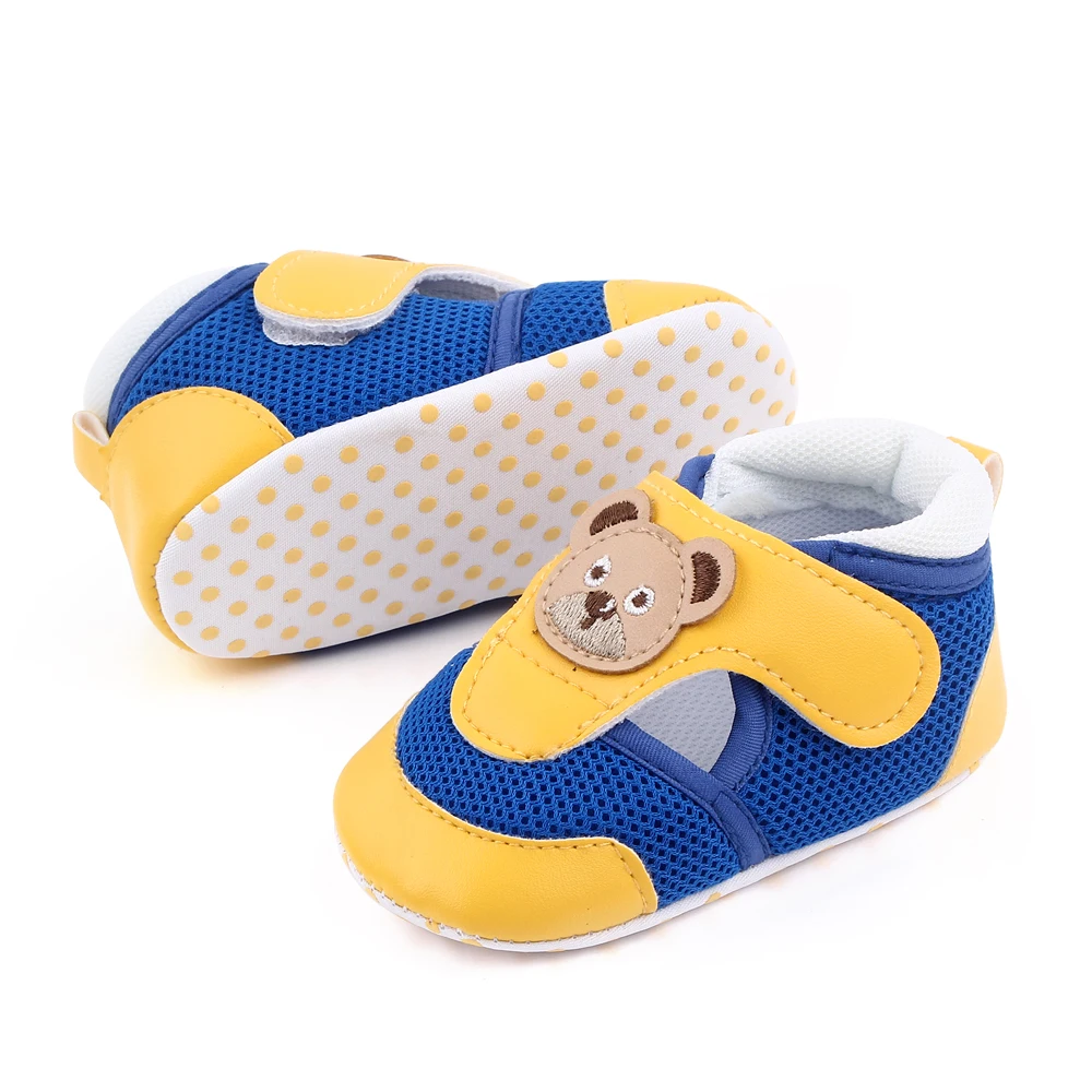 Soft Bottom Spring and Autumn Summer Baby Boys and Girls Hollowed Mesh Shoes Breathable Baby Shoes details