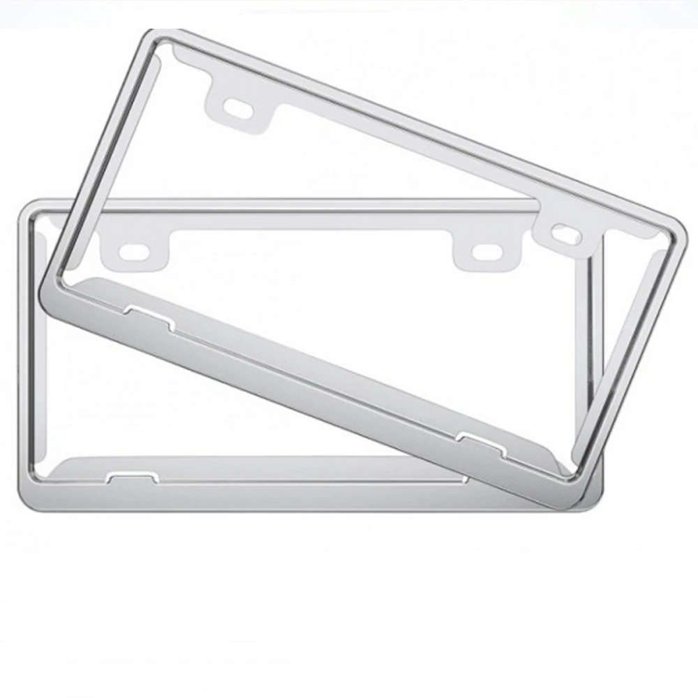 Japanese License Plates Frames Japan Stainless Steel Car License Plate Frame Custom Decoration License Plate details