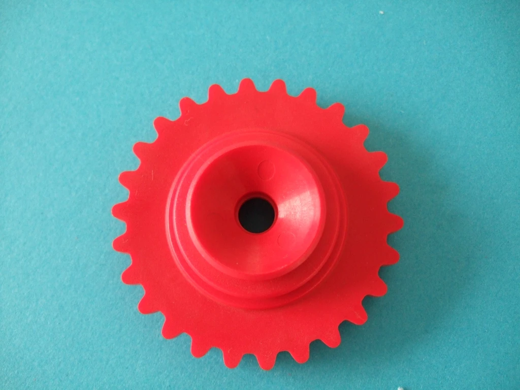 Customized POM Plastic Injection Molded Pinion Gears Nylon Tooth Gear Sprocket manufacture