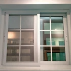 Window Pvc Euro-style Standard U-PVC Sliding Window PVC Material Window Balcony Kitchen Window Doors