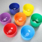 Ring Chant Gift Set Chakra Set 6"-12" Inch 99.99% Pure Quartz Color Crystal Sing Bowl Crystal