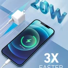 Phone CE Certification EU Plug PD 3.0 20W Fast Charging Mobile Phone Type-c Mini Wall PD Charger