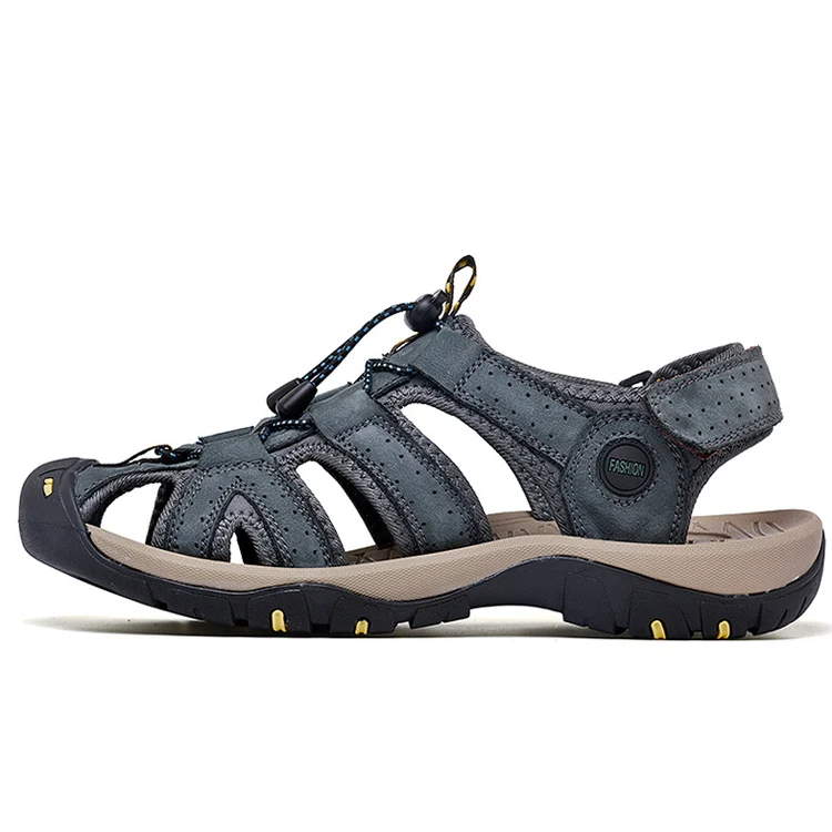 Factory Direct Men Leather Sandals Non-slip Sandals Men's Outdoor Sports  Sandals - Buy Men Leather Sandals,Non-slip Sandals,Men's Outdoor Sports  Sandals Product on Alibaba.com